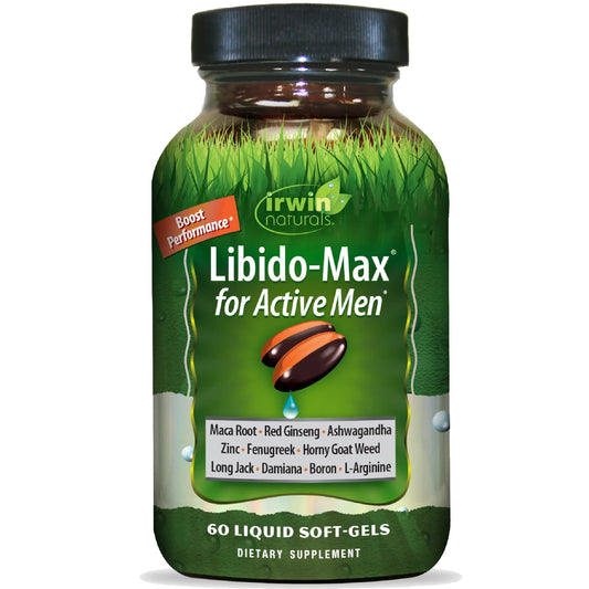 Libido Max for Active Men – 60 Liquid Soft-Gels
