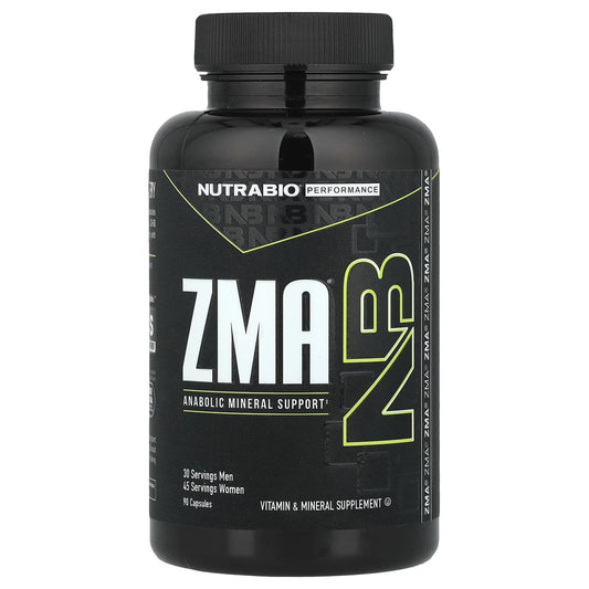 ZMA Supplements for Men & Women- Zinc Magnesium Supplements to Support Hormone Levels -Sleep- Muscle Recovery-Immune Health 90 Count